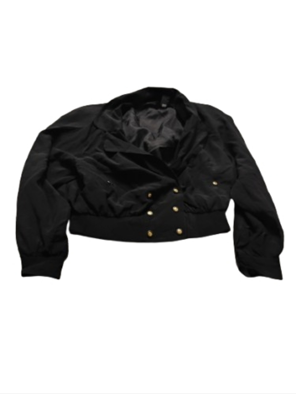 Vintage 1990s August Silk Womens Double Breasted Jacket Sz M